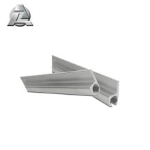 Profilé d&#39;extrusion en aluminium de diamètre 13x29 9mm petit rail h pour tente keder